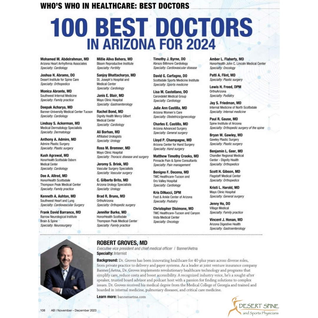 100 best doctors 2024 az business page 1